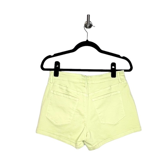 Pistola Hannah Cargo Shorts in Limeade Yellow Size 28 - Picture 6 of 7